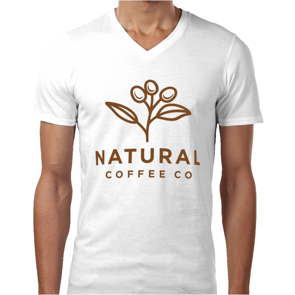 Diseña tus propias camisetas económicas Impresión de camiseta con cuello en V personalizada