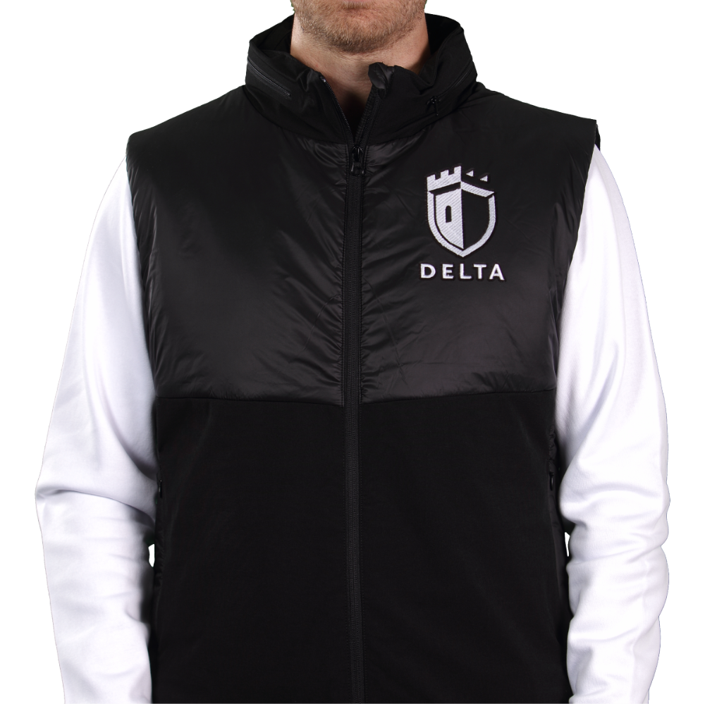 Diseña un chaleco híbrido aislante TriDri® bordado Chaleco híbrido aislante TriDri® personalizado