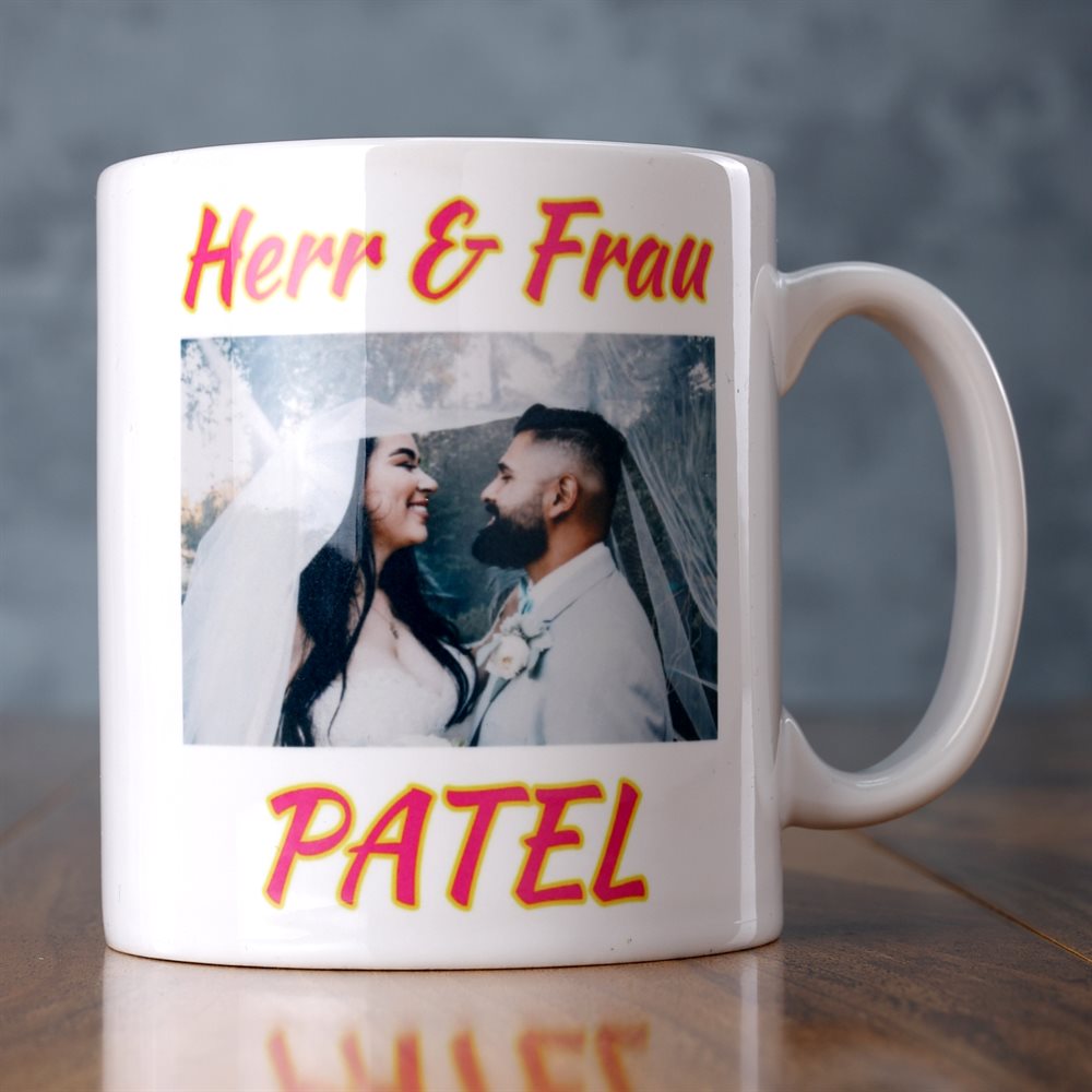 Designe deine eigene, personalisierte Tasse Druck auf personalisierten Tassen