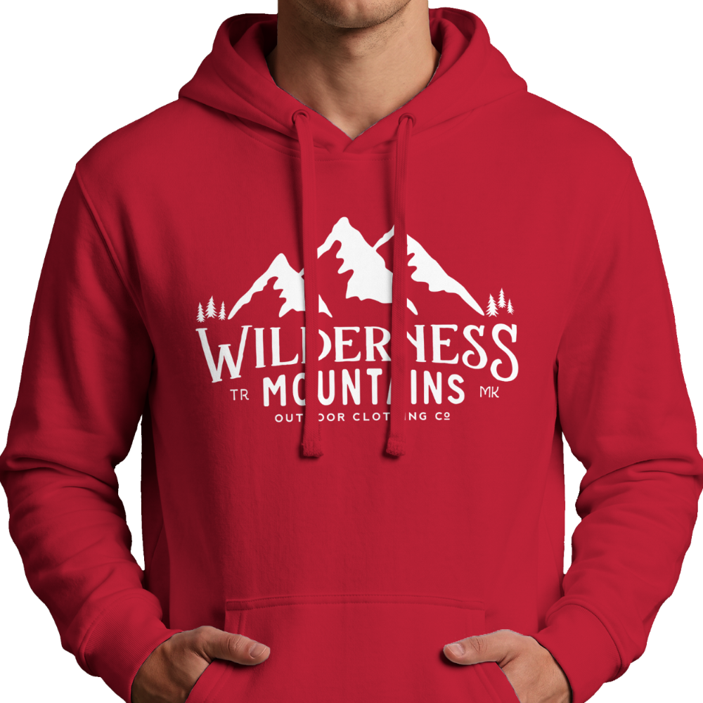Gestalte einen bedruckten und bestickten Everyday Basics Kapuzenpullover Personalisierter Everyday Basics Kapuzenpullover