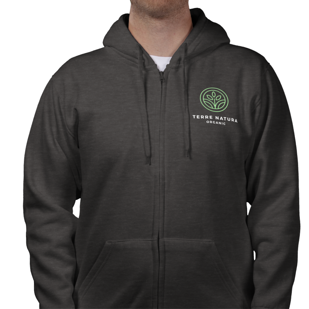Gestalte eine bedruckte & bestickte Uneek Classic Kapuzenjacke mit Reißverschluss Personalisierte Uneek Classic Kapuzenjacke mit Reißverschluss