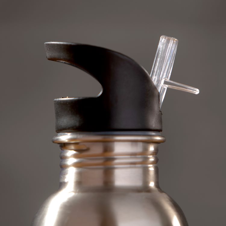 Steel Water Bottle With Straw Steel Water Bottle With Straw