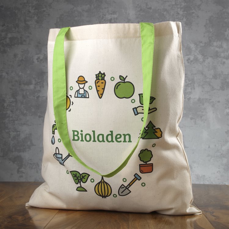 Tote Contrast Handles Tote Contrast Handles