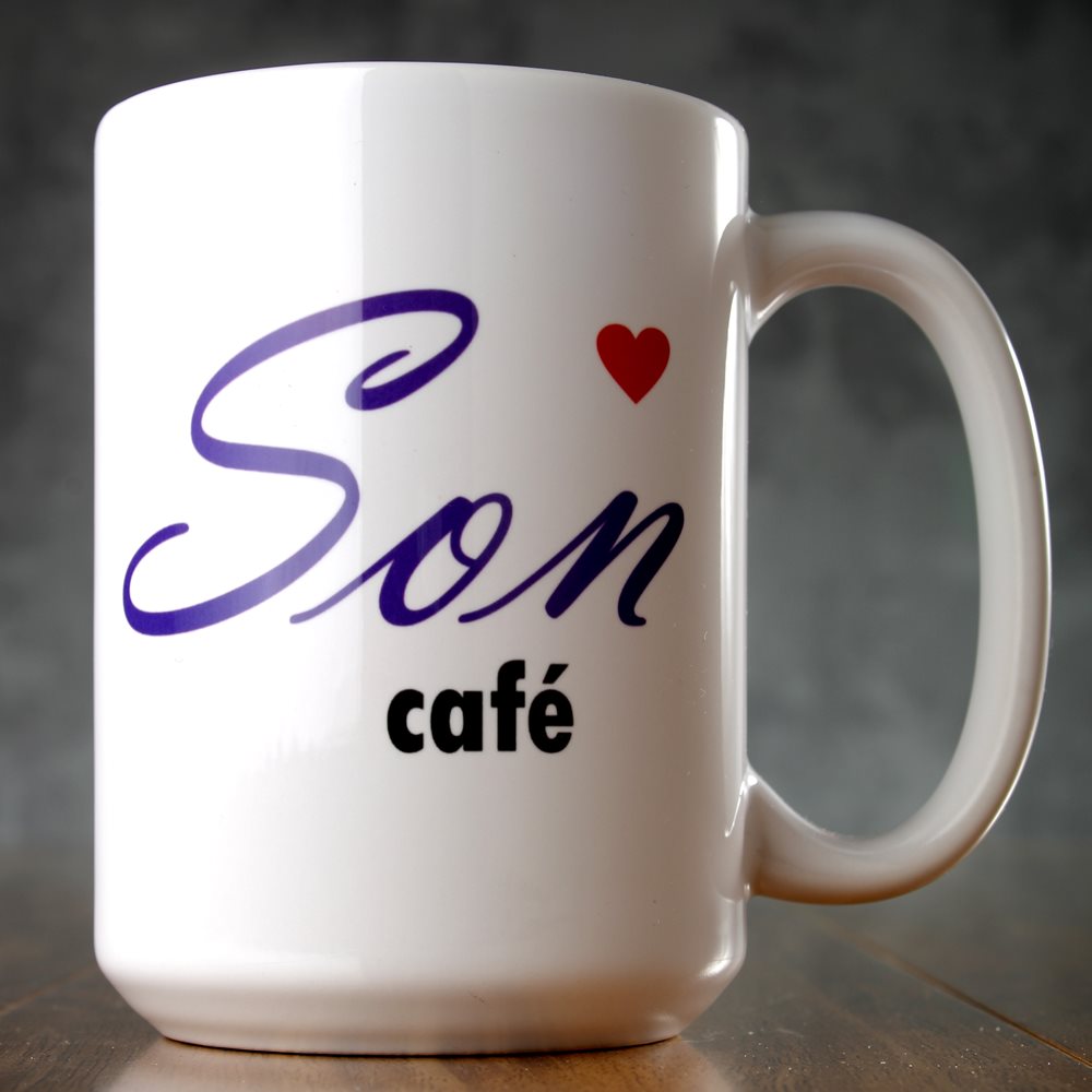 große 443ml bedruckte Tasse Impression personnalisée sur 443ml Tasse