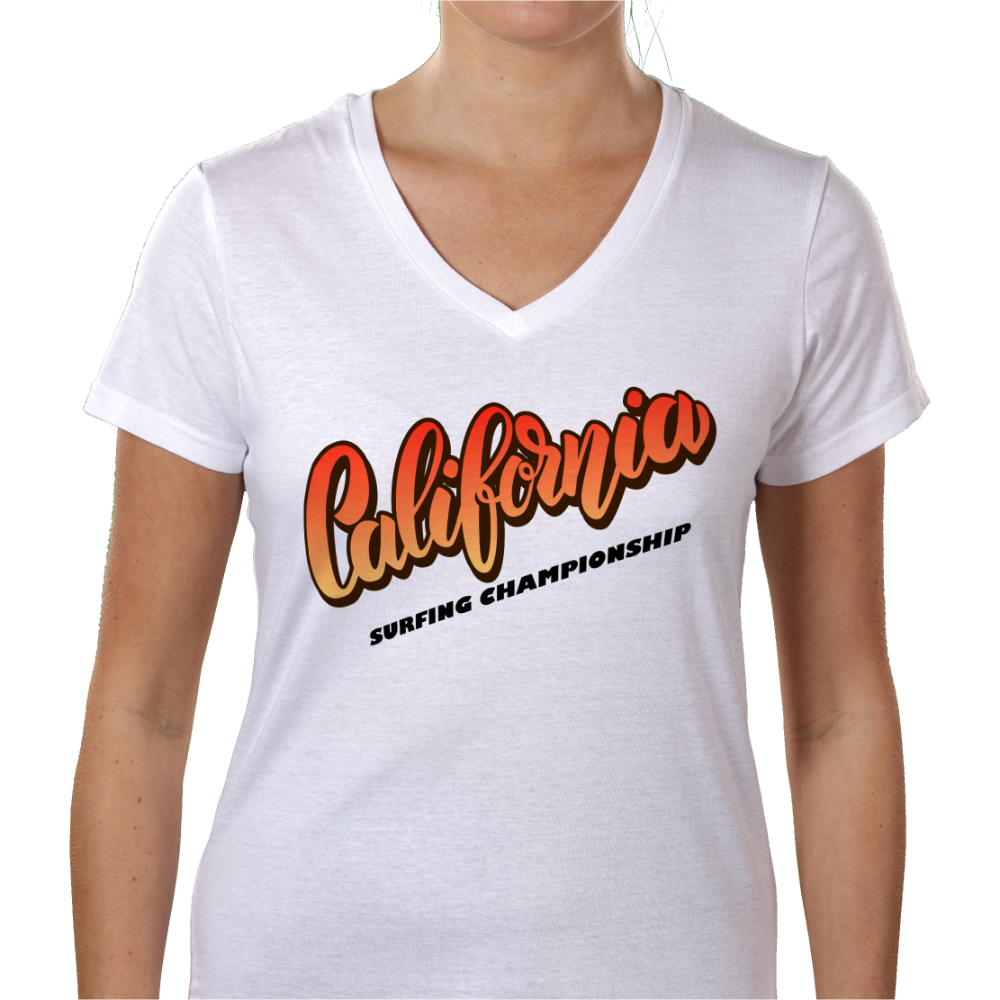 T-Shirt à Col En V Femme Budget T-Shirt à Col En V Femme Budget