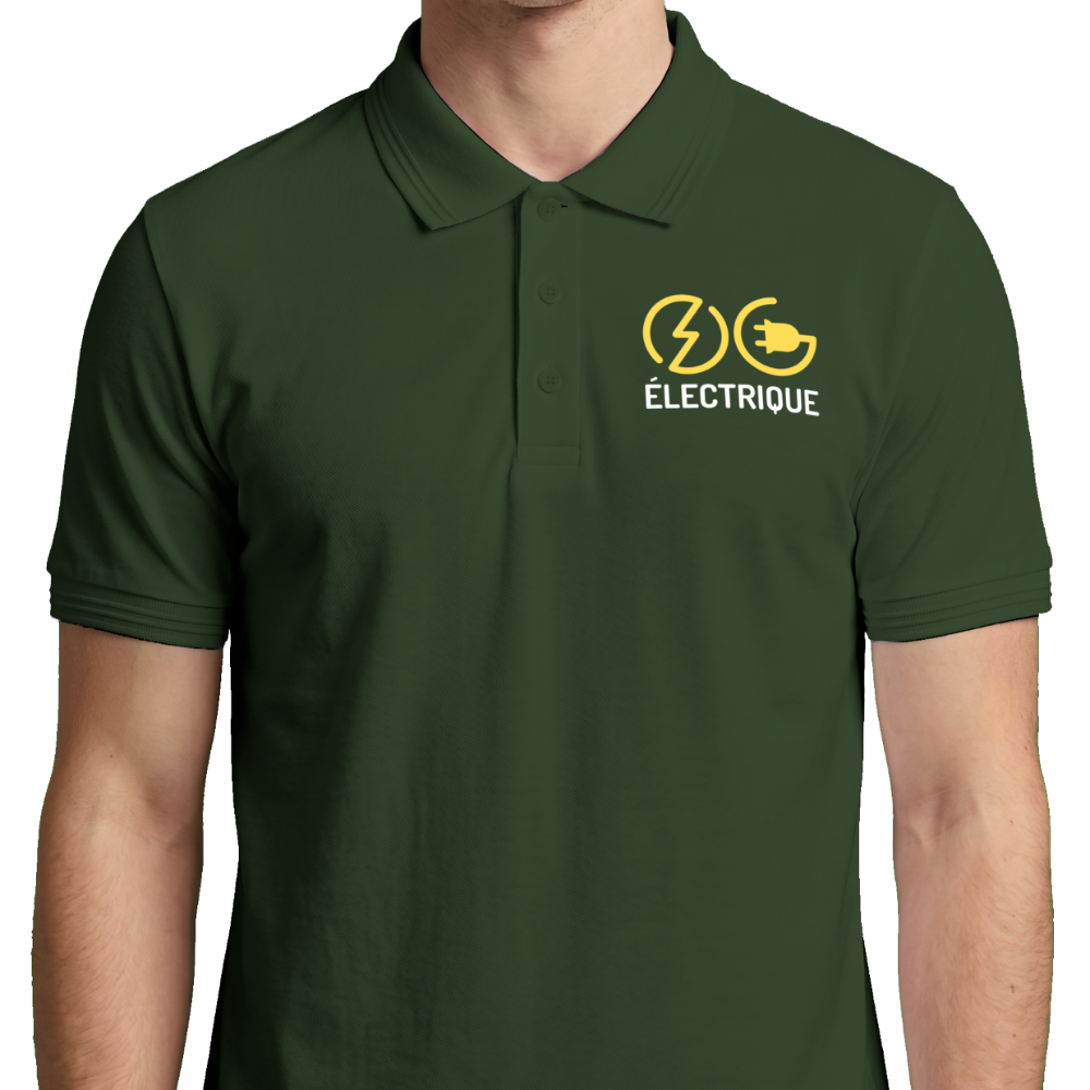Créez un polo épais Everyday Basics imprimé et brodé Polo épais Everyday Basics personnalisé