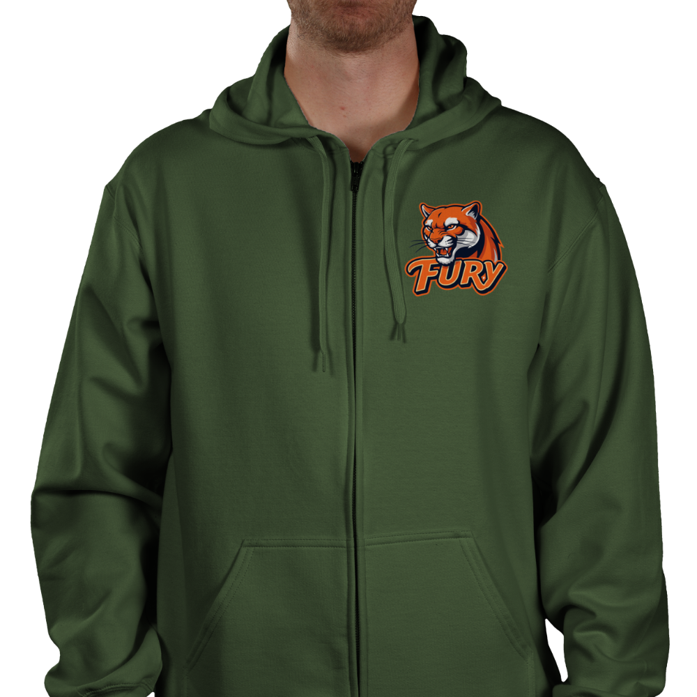 Personnalisez un Sweat-shirt à capuche zippé en polaire mi-lourd Softstyle™ pour adulte imprimé ou brodé Sweat-shirt à capuche zippé en polaire mi-lourd Softstyle™ pour adulte personnalisé