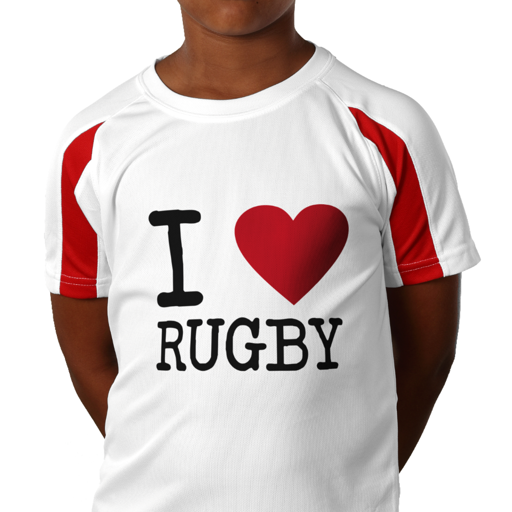 créez vos maillots de sport enfants personnalisés impression personnalisée sur maillot de sport contrasté enfants
