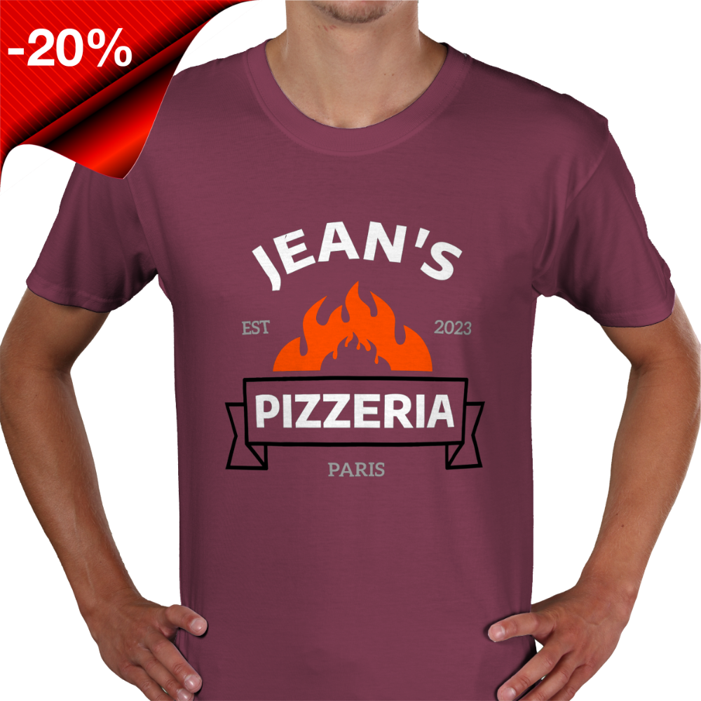 T-shirt Personnalisé Fruit of the Loom Iconic 195 T-shirt Personnalisé Fruit of the Loom Iconic 195