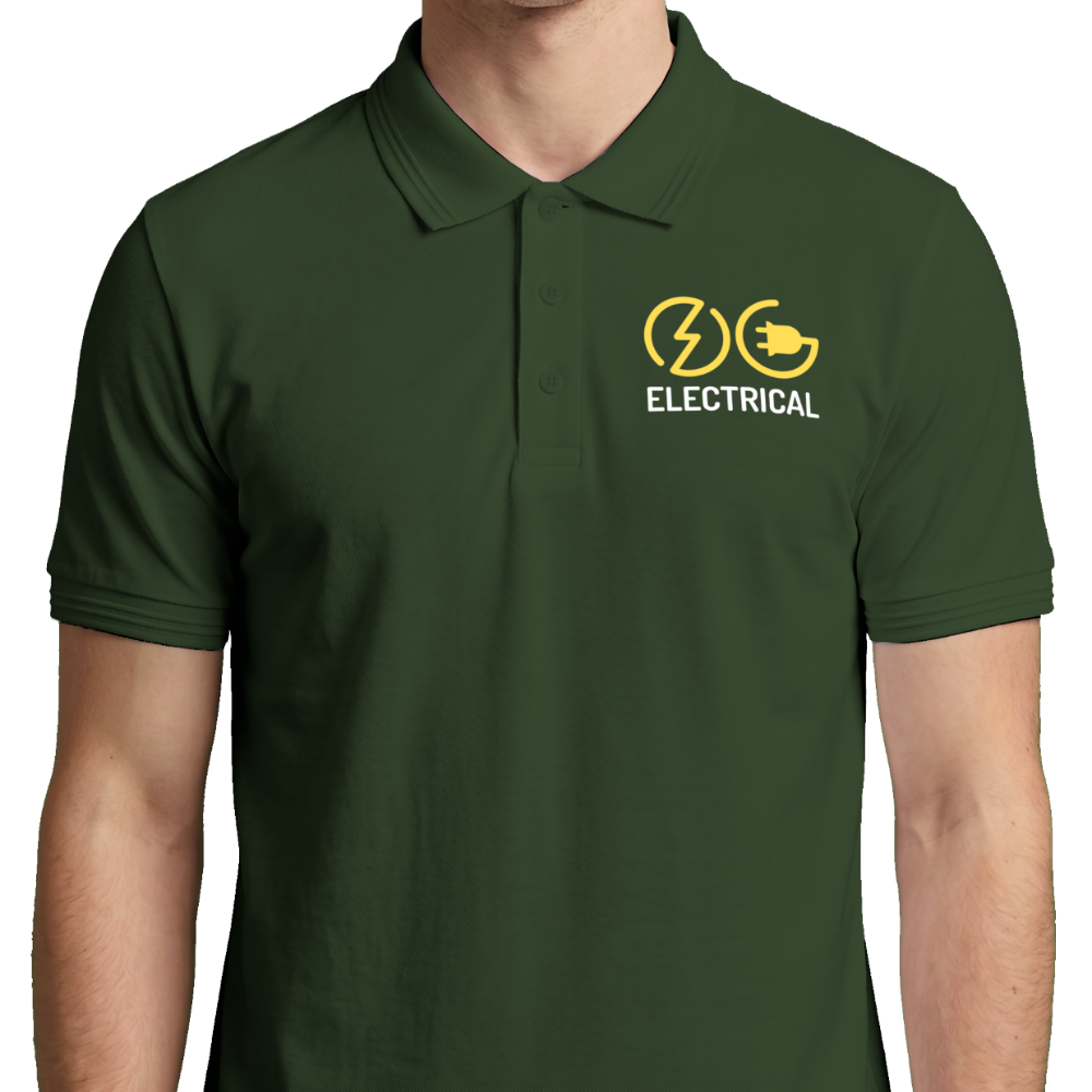 Bedrucktes & besticktes Everyday Basics Heavyweight Polo gestalten Personalisiertes Everyday Basics Heavyweight Polo