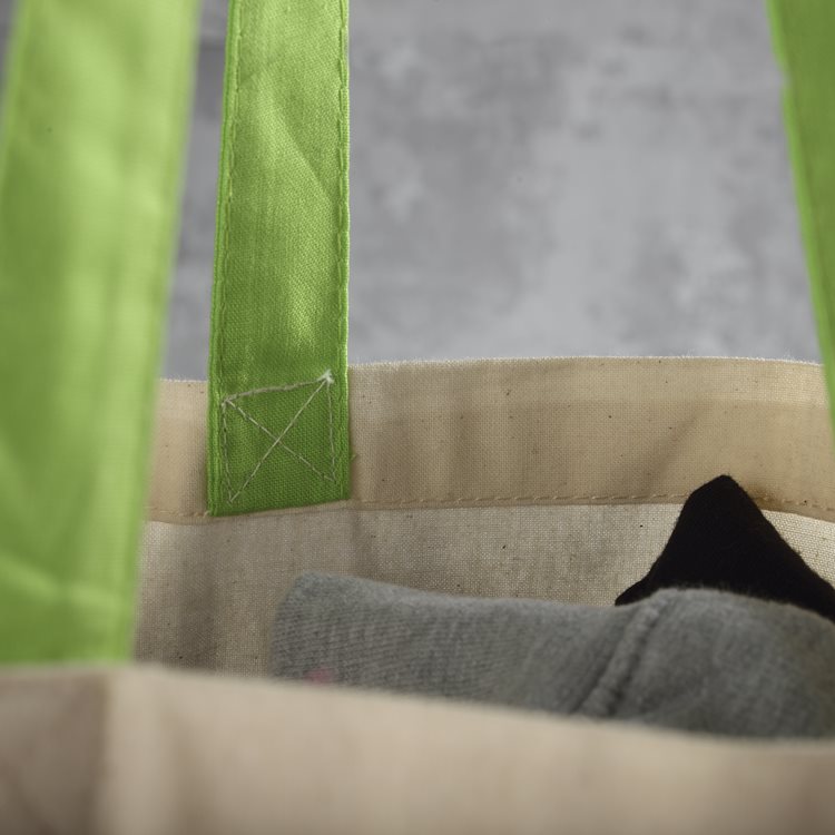 Tote Contrast Handles Tote Contrast Handles