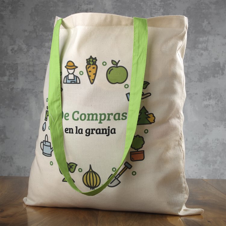 Tote Contrast Handles Tote Contrast Handles