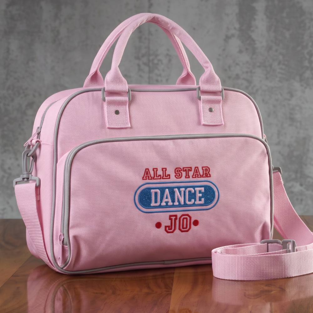 Diseña una bolsa de baile infantil bordada Bolsa de baile infantil personalizada