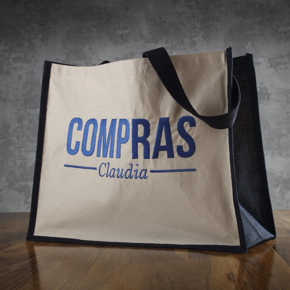 Diseña tus propias bolsas de compra duradera Bolsas de compra personalizadas