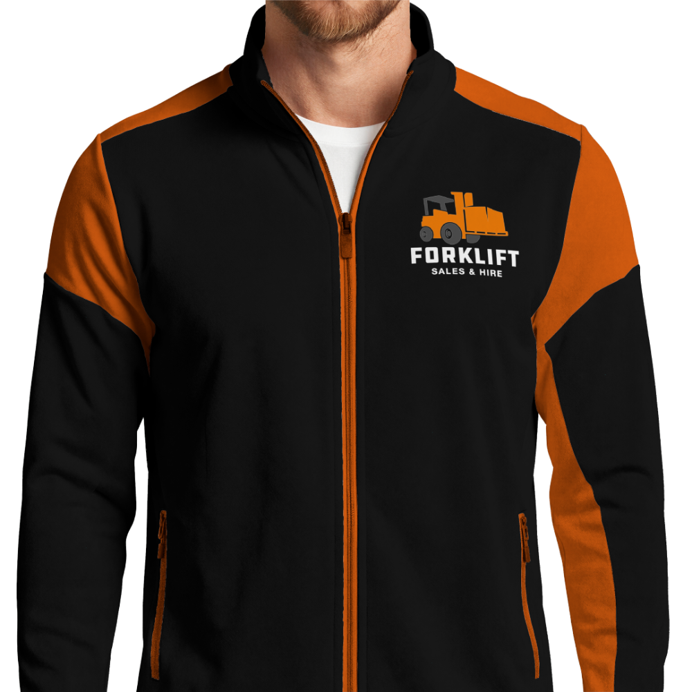 Diseña una sudadera Printer Prime con cremallera completa impresa y bordada Sudadera Printer Prime con cremallera completa personalizada