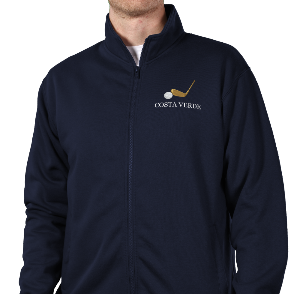 Diseña una sudadera deportiva con cremallera completa estampada y bordada Sudadera PRO RTX con cremallera personalizada