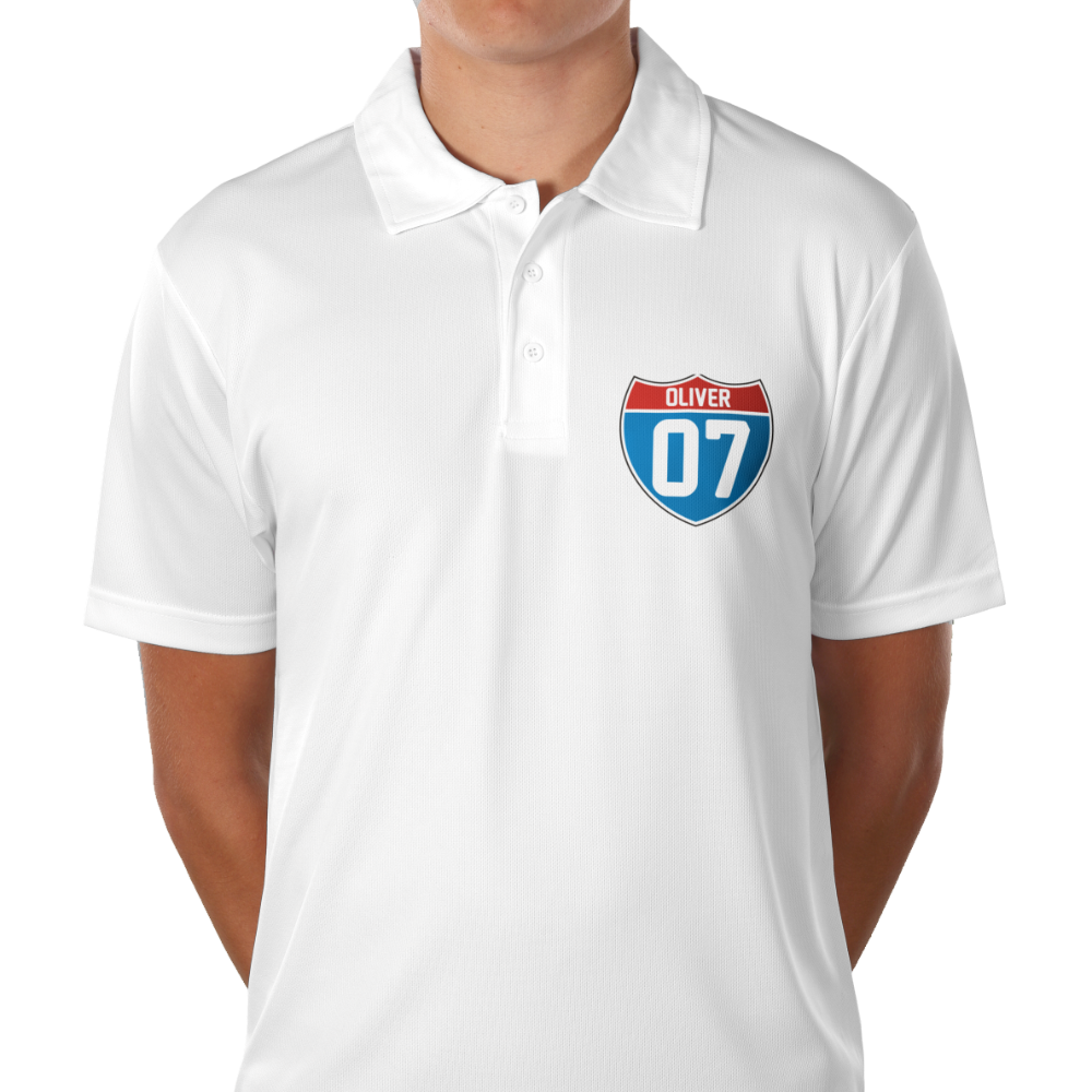 Designe dein eigenes, individuelles Sport Poloshirt Personalisierte Sport Poloshirts bedrucken