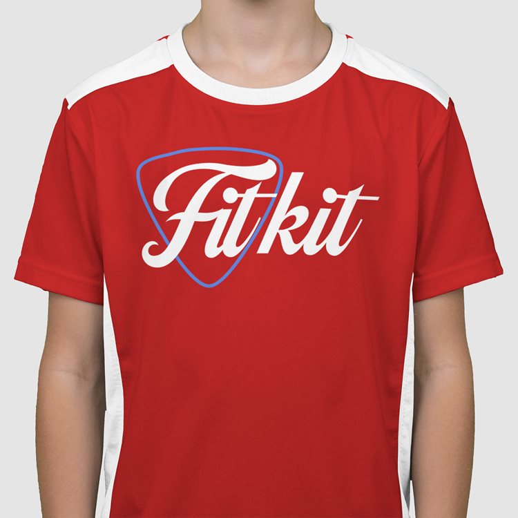 Kids TriDri contrast performance t-shirt Kids TriDri contrast performance t-shirt