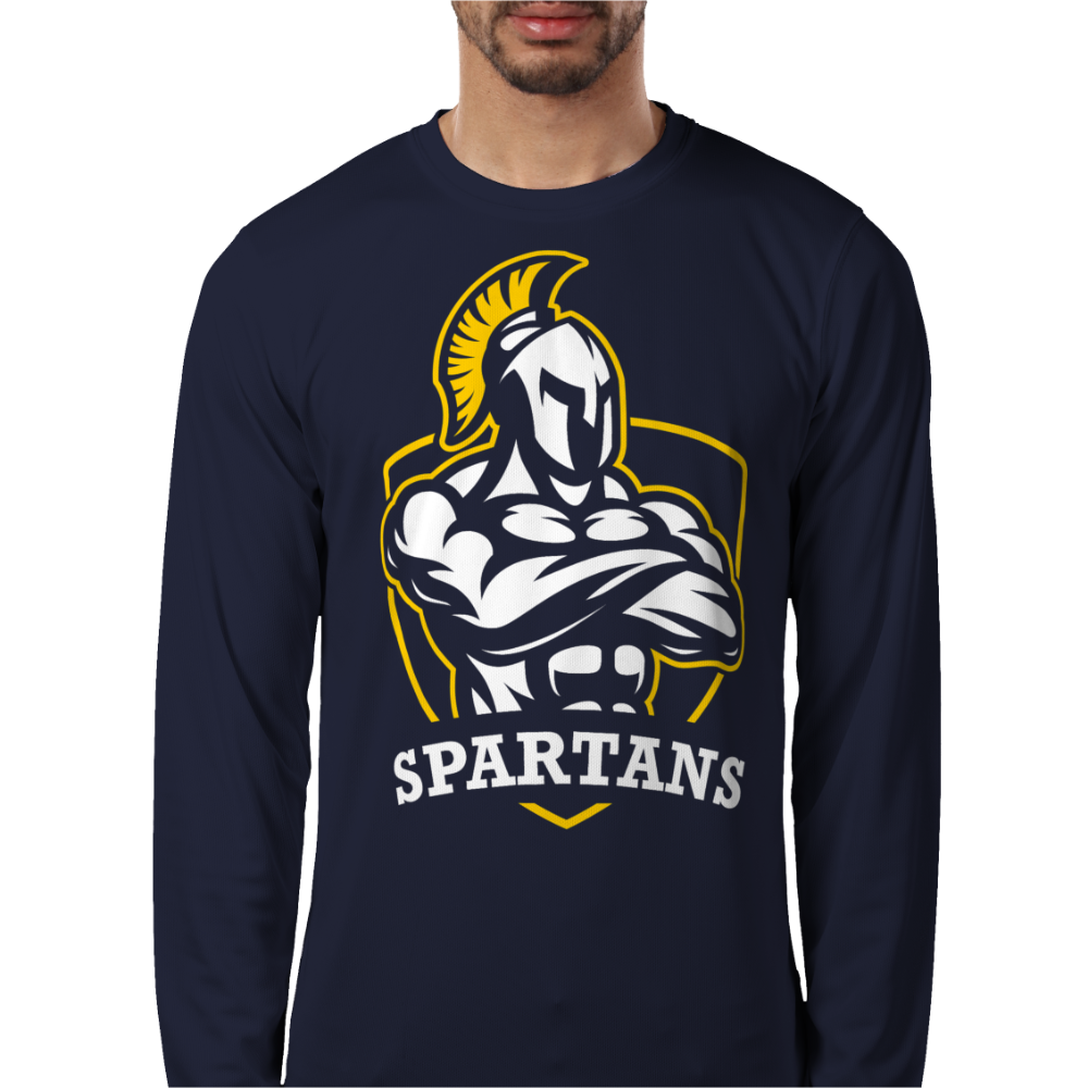 Personalised Long Sleeve Sports Shirt Printing