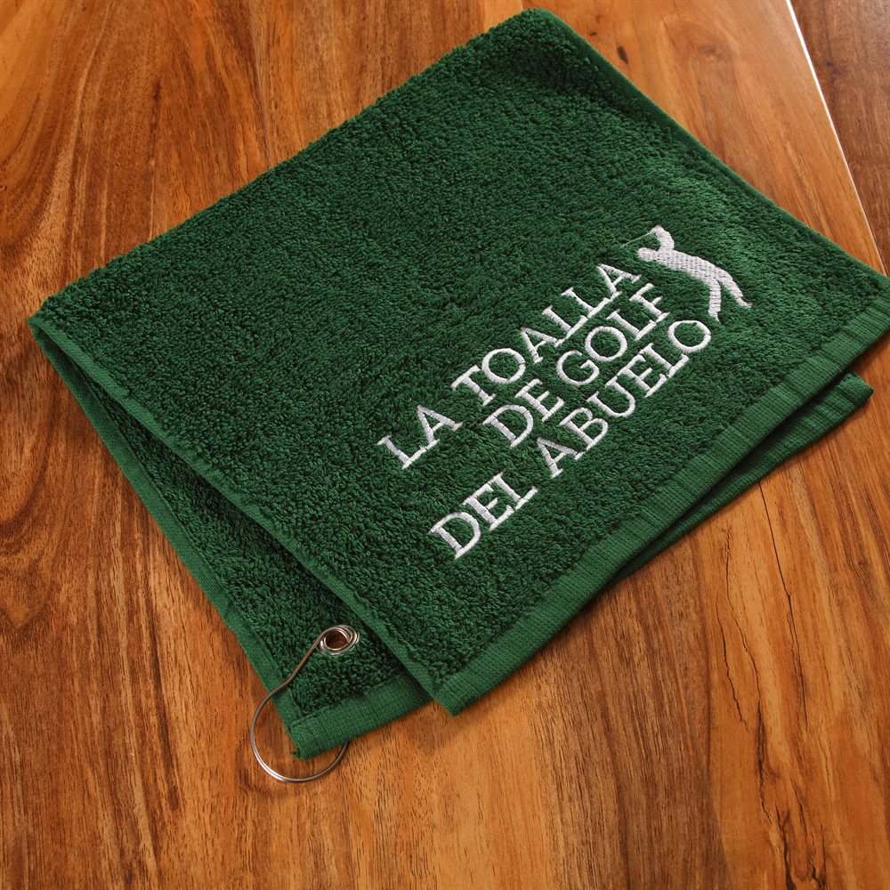 Toallas para golf con bordado personalizado Toallas para golf personalizadas