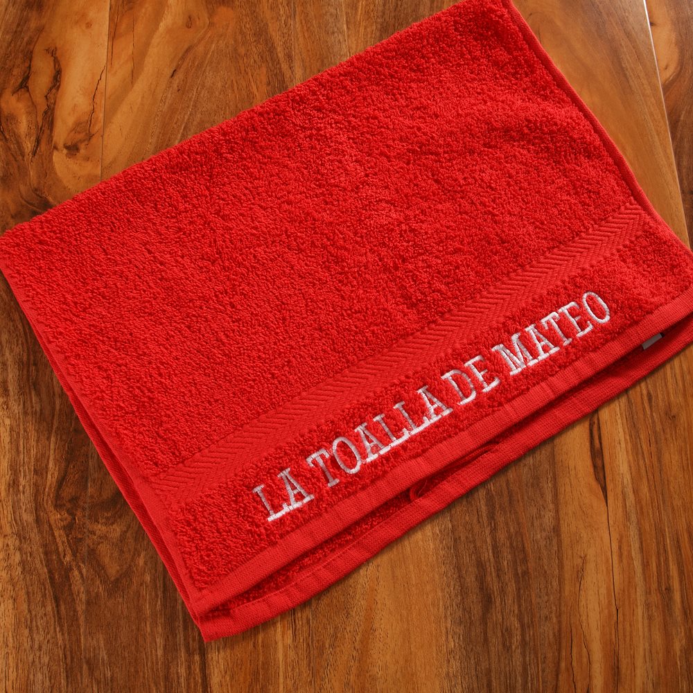 Toallas de gimnasio con bordado personalizado Toallas de gimansio personalizadas